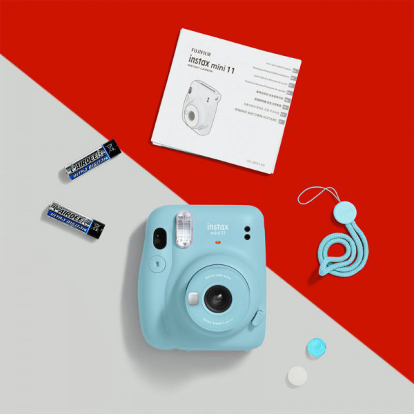 Фото - Фотокамера миттєвого друку Fujifilm INSTAX Mini 11 Sky Blue (16654956)