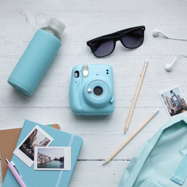 Фото - Фотокамера миттєвого друку Fujifilm INSTAX Mini 11 Sky Blue (16654956)