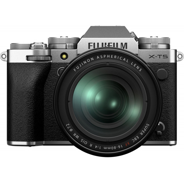 Фото - Фотокамера бездзеркальна Fujifilm X-T5 + XF 16-80 F4 Kit Silver (16939497)