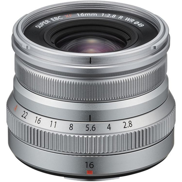 Фото - Об'єктив до фотокамери Fujifilm XF-16mm F2.8 R WR Silver (16611693) Фото - Об'єктив до фотокамери Fujifilm XF-16mm F2.8 R WR Silver (16611693)