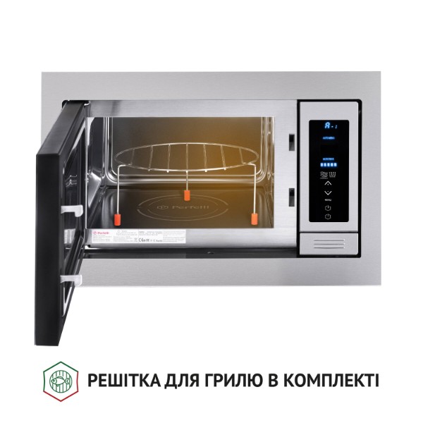 Фото - Мікрохвильова піч (НВЧ) вбудована Perfelli BM 255 BIX