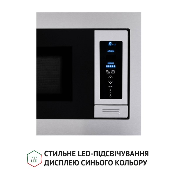 Фото - Мікрохвильова піч (НВЧ) вбудована Perfelli BM 255 BIX