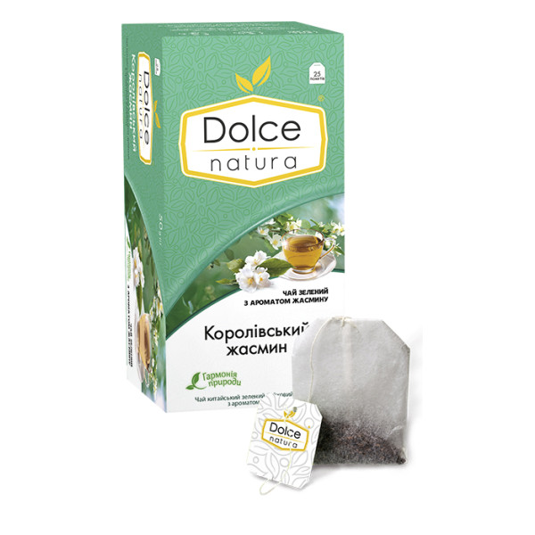 Фото - Чай Dolce Natura Королівський жасмин 2 шт. (4820093486231)