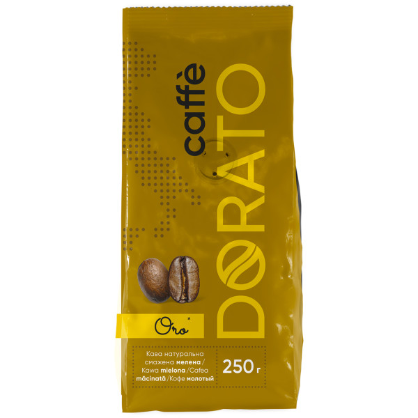 Фото - Кава мелена DORATO Oro 250 г (8019650005190) Фото - Кава мелена DORATO Oro 250 г (8019650005190)