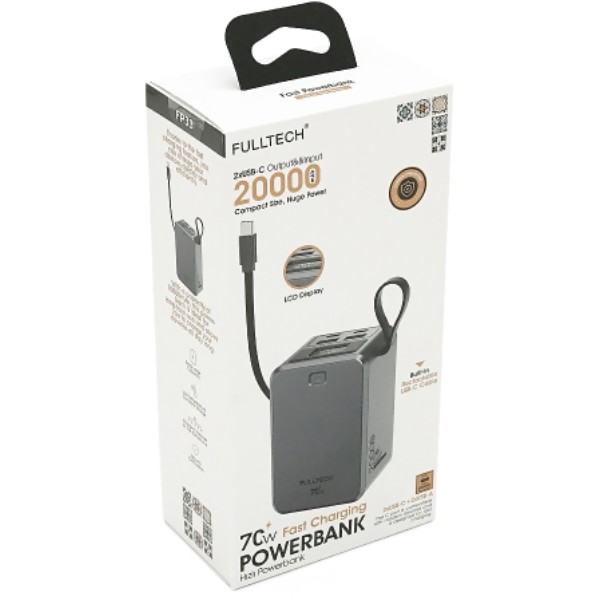 Фото - Батарея мобільна FULLTECH PRIME 20000mAh (PRIME FP33)