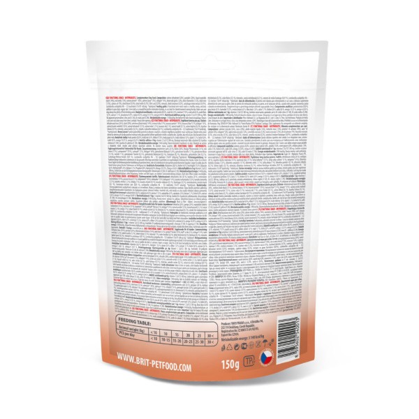 Фото - Ласощі для собак Brit Care Functional Snack Snack Antiparasitic Salmon напіввологі антипаразитарний ефект лосось 150 г (8595602540013)