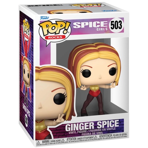 Фото - Коллекционная фигурка FUNKO POP Rocks: Spice Girls - Ginger (WNBE) (889698865951)