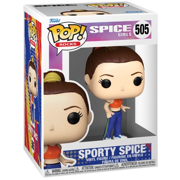 Фото - Коллекционная фигурка FUNKO POP Rocks: Spice Girls - Sporty (WNBE) (889698865982)