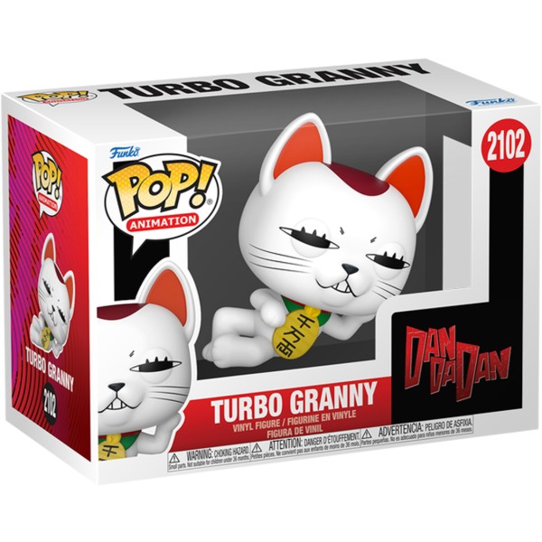 Фото - Колекційна фігурка FUNKO POP! серії Дандадан - ТУРБО-БАБКА (МАНЕКИ-НЕКО) (90665)