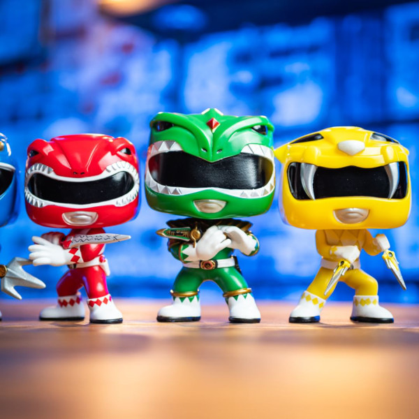 Фото - Колекційна фігурка FUNKO POP! серії Могутні рейнджери - ЖОВТИЙ РЕЙНДЖЕР (72158)