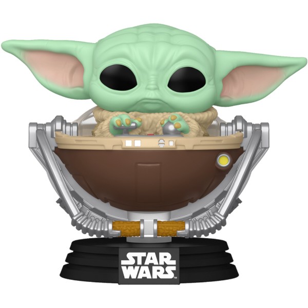 Фото - Коллекционная фигурка FUNKO POP! серии Мандалорец - ГРОГУ В КОЛЯСКЕ (90451)