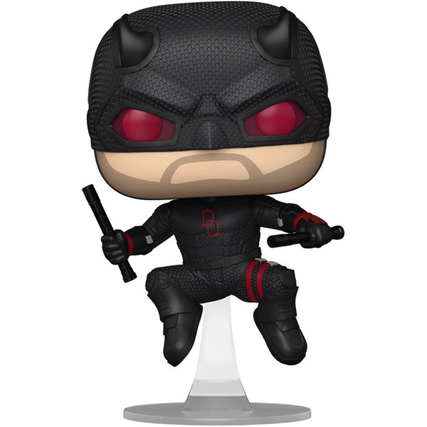 Фото - Колекційна фігурка FUNKO POP! серії Сорвиголова: Народжений заново - СОРВИГОЛОВА (ЧОРНИЙ КОСТЮМ) (91849)