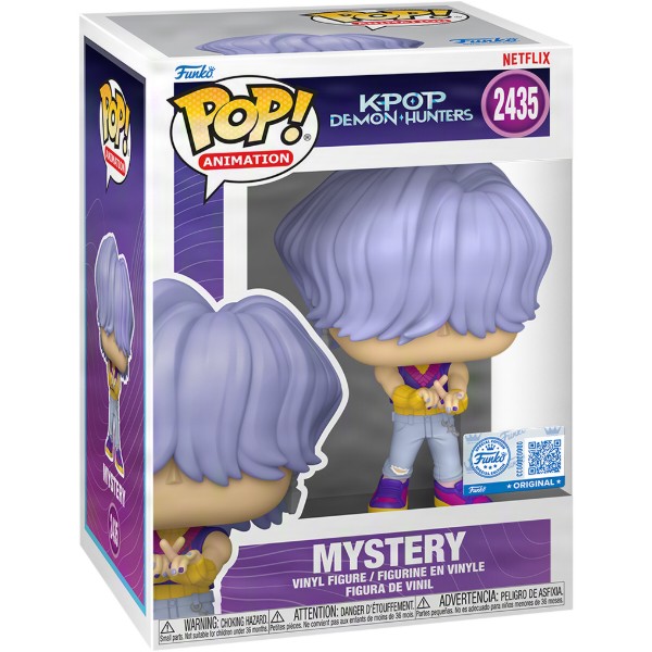 Фото - Колекційна фігурка FUNKO POP! серії Кейпоп-мисливці на демонів S2 - ЗАГАДОЧНИЙ (95806)