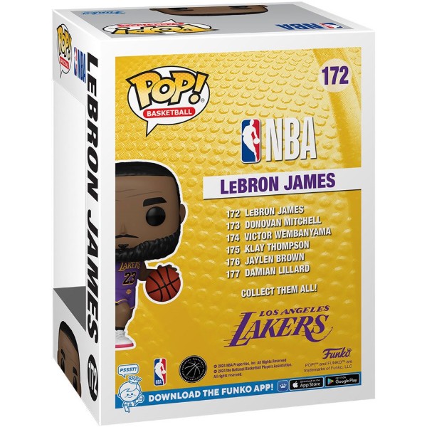 Фото - Колекційна фігурка FUNKO POP NBA Lakers - Lebron James (5908305247838)