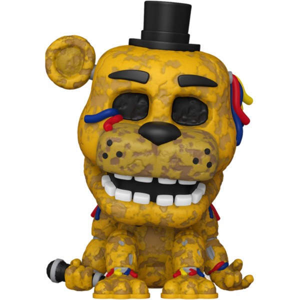 Фото - Коллекционная фигурка FUNKO POP! cерии 5 ночей с Фредди - СЛОМАННЫЙ ЗОЛОТОЙ ФРЕДДИ (83091)
