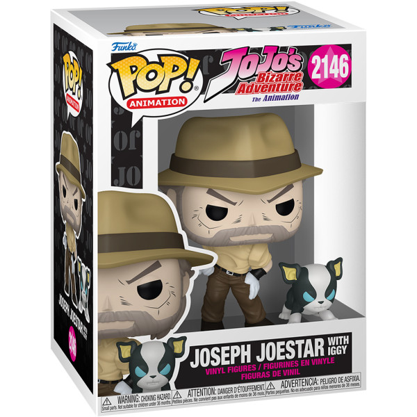 Фото - Набор игровых фигурок FUNKO POP! серии JoJo's Bizarre Adventure – ДЖОЗЕФ И ИГГИ (88461)