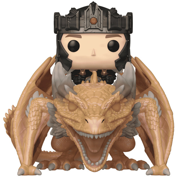 Фото - Колекційна фігурка FUNKO POP! Rides серії Будинок Дракона S4 - ЕЙГОН ТАРГАРІЄН І СОНЯЧНИЙ ВОГОНЬ (83460)