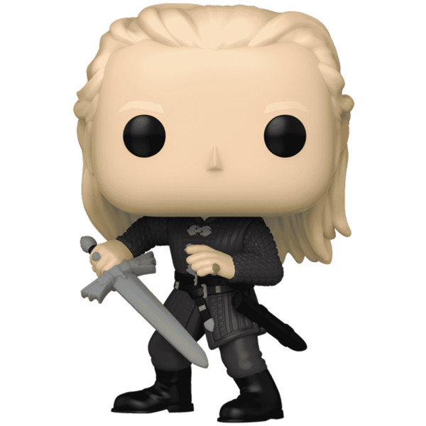 Фото - Колекційна фігурка FUNKO POP! серії Дім Дракона S4 - ДЕЙМОН ТАРГАРІЄН З МЕЧЕМ (83464)