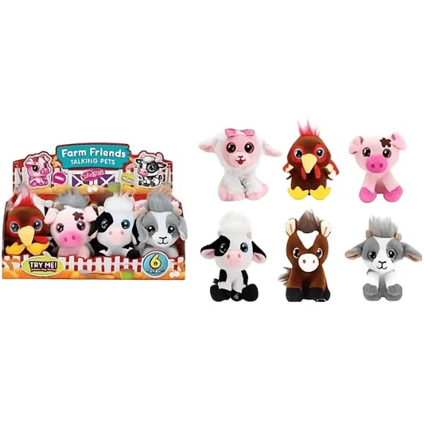 Фото - М'яка іграшка глазастик Funville Cutekins Козеня 12 см (FV35056-3)