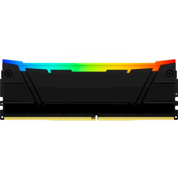 Фото - Память DDR Kingston Fury Renegade RGB Black DDR4-3600 128GB (4x32GB) CL18-22-22 1.35V XMP (KF436C18RB2AK4/128)