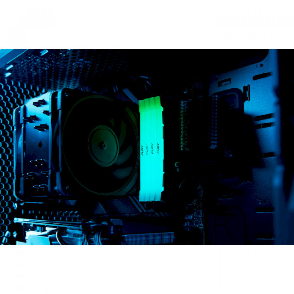 Фото - Память DDR Kingston Fury Renegade RGB Black DDR4-3600 128GB (4x32GB) CL18-22-22 1.35V XMP (KF436C18RB2AK4/128)