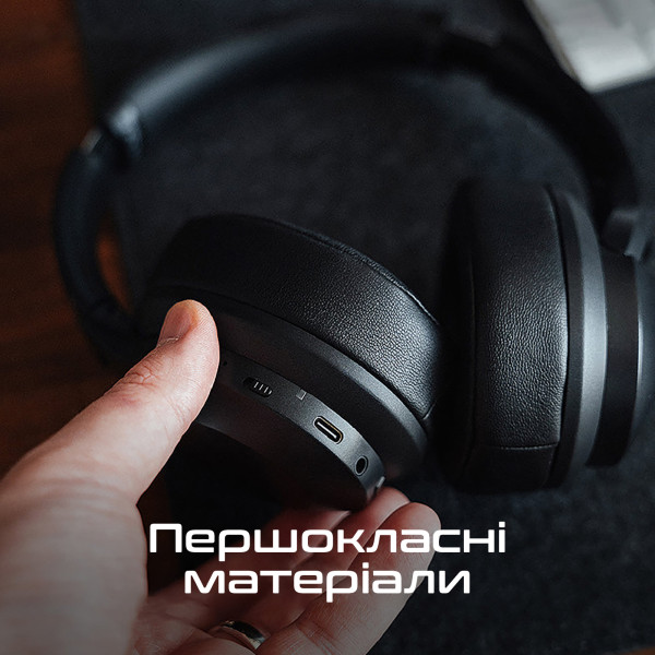 Фото - Уцінка - Навушники накладні бездротові HiFuture futuretour.black