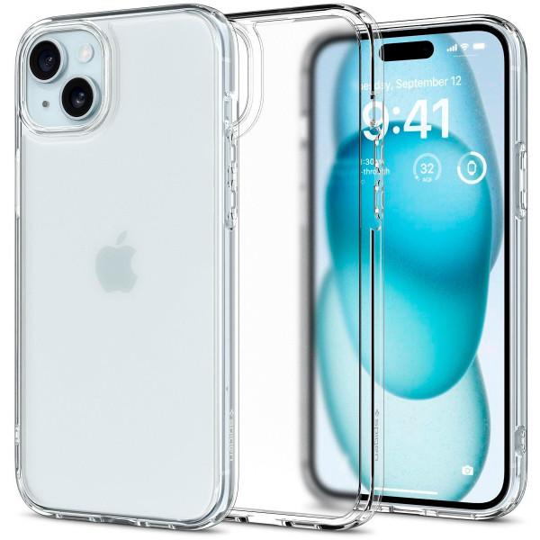 Фото - Чохол для смартфону Spigen for Apple iPhone 15 Plus Ultra Hybrid, Frost Clear (ACS06655)