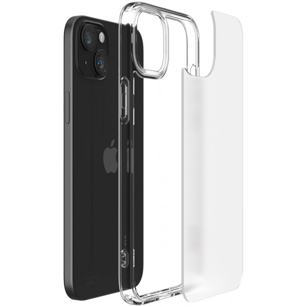 Фото - Чохол для смартфону Spigen for Apple iPhone 15 Plus Ultra Hybrid, Frost Clear (ACS06655)