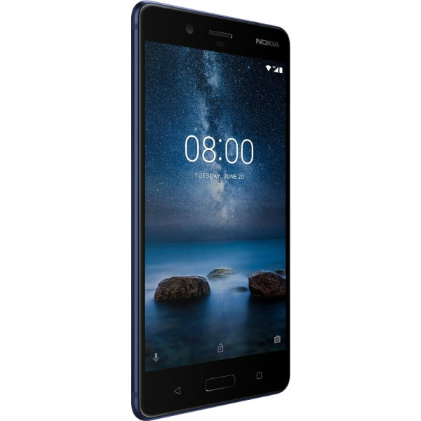 Фото - Смартфон Nokia 8 Dual Sim Tempered Blue