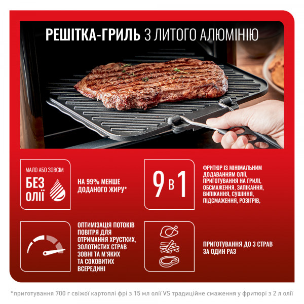 Фото - Мультипіч Tefal Easy Fry Oven&Grill FW501815