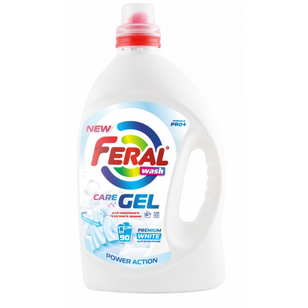 Фото - Гель для прання Feral wash White 3.5л (FW51097)
