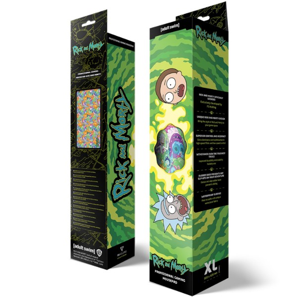 Фото - Коврик для мыши игровой Warner Bros. Rick and Morty Monster XL (FWBMPRIMOR24011XL)