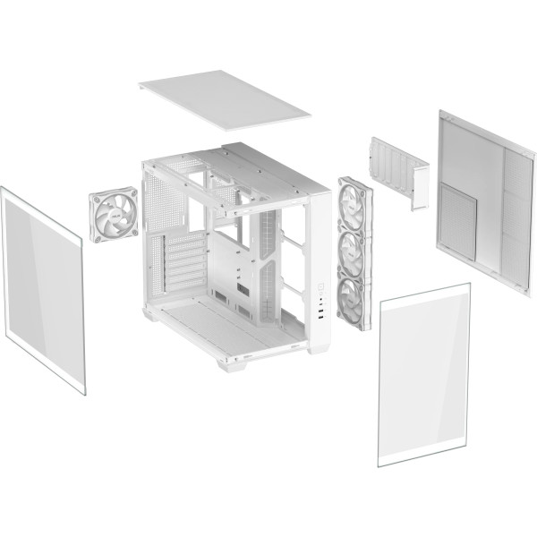 Фото - Корпус Asus A32 PLUS TG ARGB White (90DC00S3-B19000)