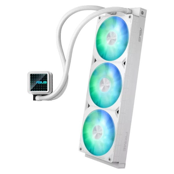 Фото - Водяная система охлаждения Asus Prime LC 360 ARGB White (90RC0102-B0EAY0)