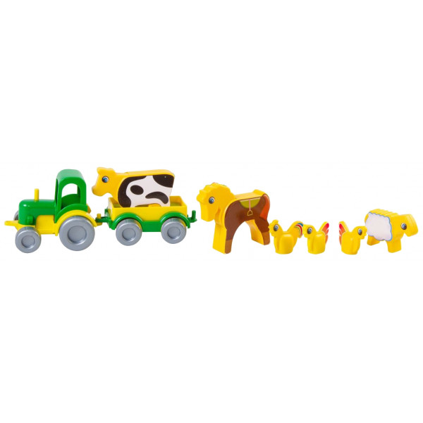 Фото - Наземна спецтехніка Tigres Ранчо" Kid cars" 2 шт. (39280)