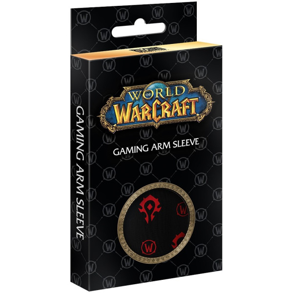 Фото - Геймерський рукав World of Warcraft Horde Seamless безшовний XL Чорно-червоний (FWOWSLEEVHORDBRXL)