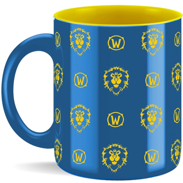 Фото - Чашка Blizzard WORLD OF WARCRAFT Alliance pattern 330 мл (FWWMUG24BKAll0001)