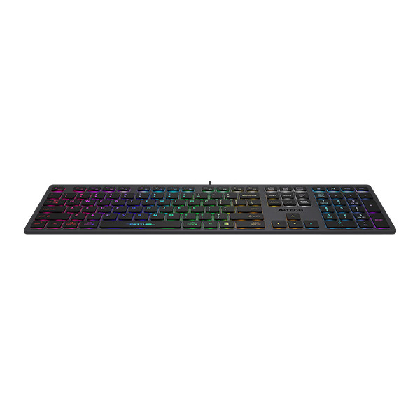 Фото - Клавиатура проводная A4tech FX60 USB Grey Neon backlit