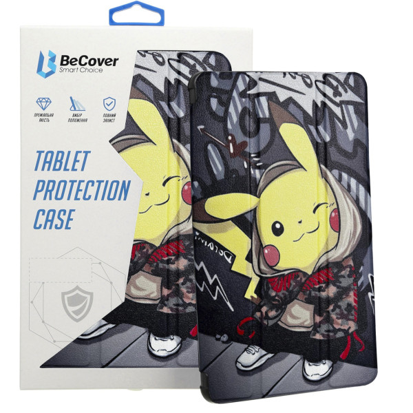 Фото - Чохол для планшета BeCover Smart Case for Samsung Galaxy Tab S10 FE (SM-X520/SM-X526) 10.9" Pikachu (714561)