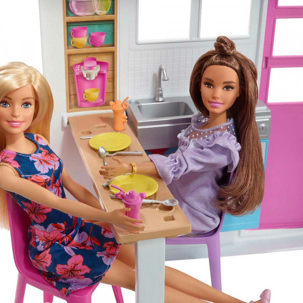 Фото - Меблі і будиночки для ляльки Barbie Портативний будиночок (FXG54)
