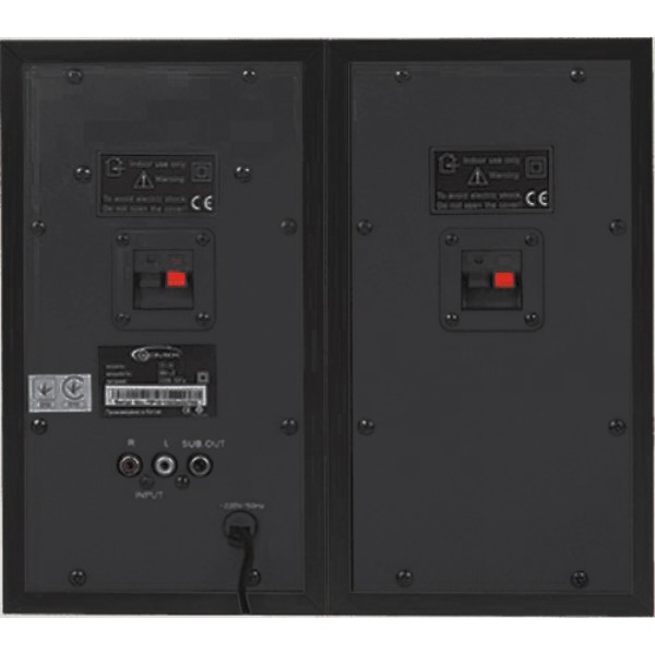 Фото - Компьютерная акустика обычная 2.0 Gemix TF-10 Black