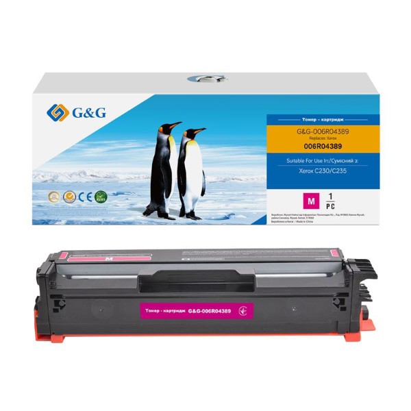 Фото - Картридж-тонер G&G for Xerox C230/C235 Magenta (G&G-006R04389)