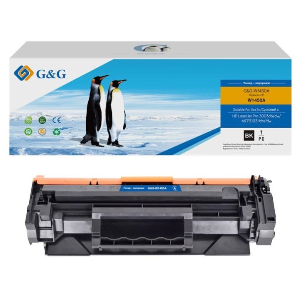 Фото - Картридж-тонер G&G for HP 145A LJ Pro 3003/3103 Black (G&G-W1450A)