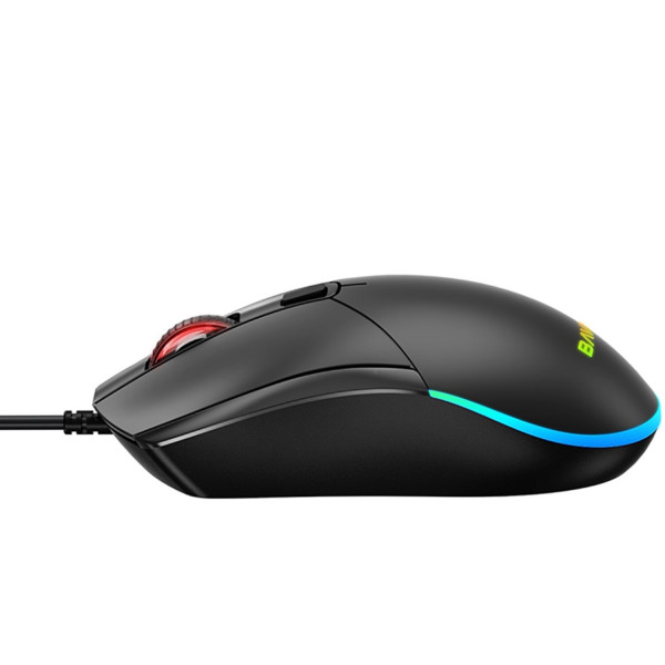 Фото - Миша дротова ігрова Bavin G-K-995 RGB Optical USB Black