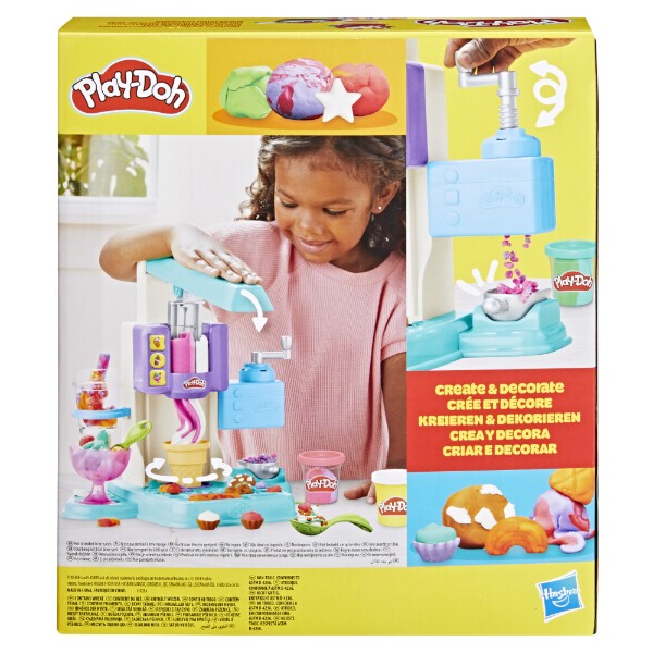 Фото - Набори для ліплення Hasbro Play Doh Райдужний вихор морозива (G0028)