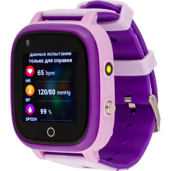 Фото - Уценка - Детские часы AmiGo GO005 4G WIFI Thermometer Purple