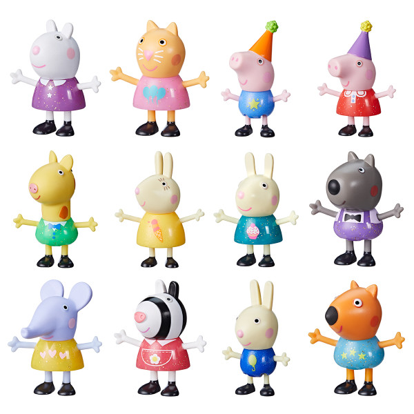 Фото - Колекційна фігурка Peppa Pig FIGURINES – ВЕЧІРКА ДРУЗІВ в асортименті 12 видів (G0152)