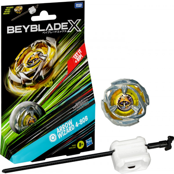 Фото - Дзига Hasbro ARROW WIZARD  з пусковим пристроєм серії "Beyblade X" (G0175_F9582)