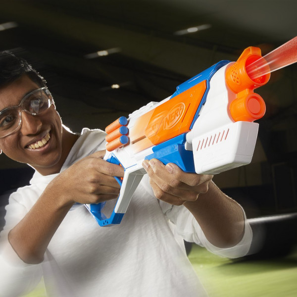 Фото - Уцінка - Бластер багатозарядний Hasbro Страйкбек серія ''Nerf N Series'' (G0218)