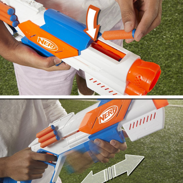 Фото - Уцінка - Бластер багатозарядний Hasbro Страйкбек серія ''Nerf N Series'' (G0218)